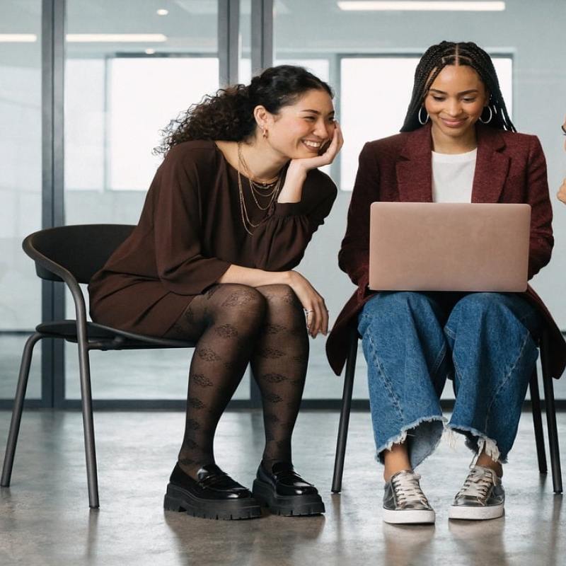 Diverse recruitment team UK office